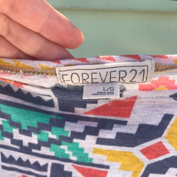 Aztec multicolor top - Picture 4 of 5